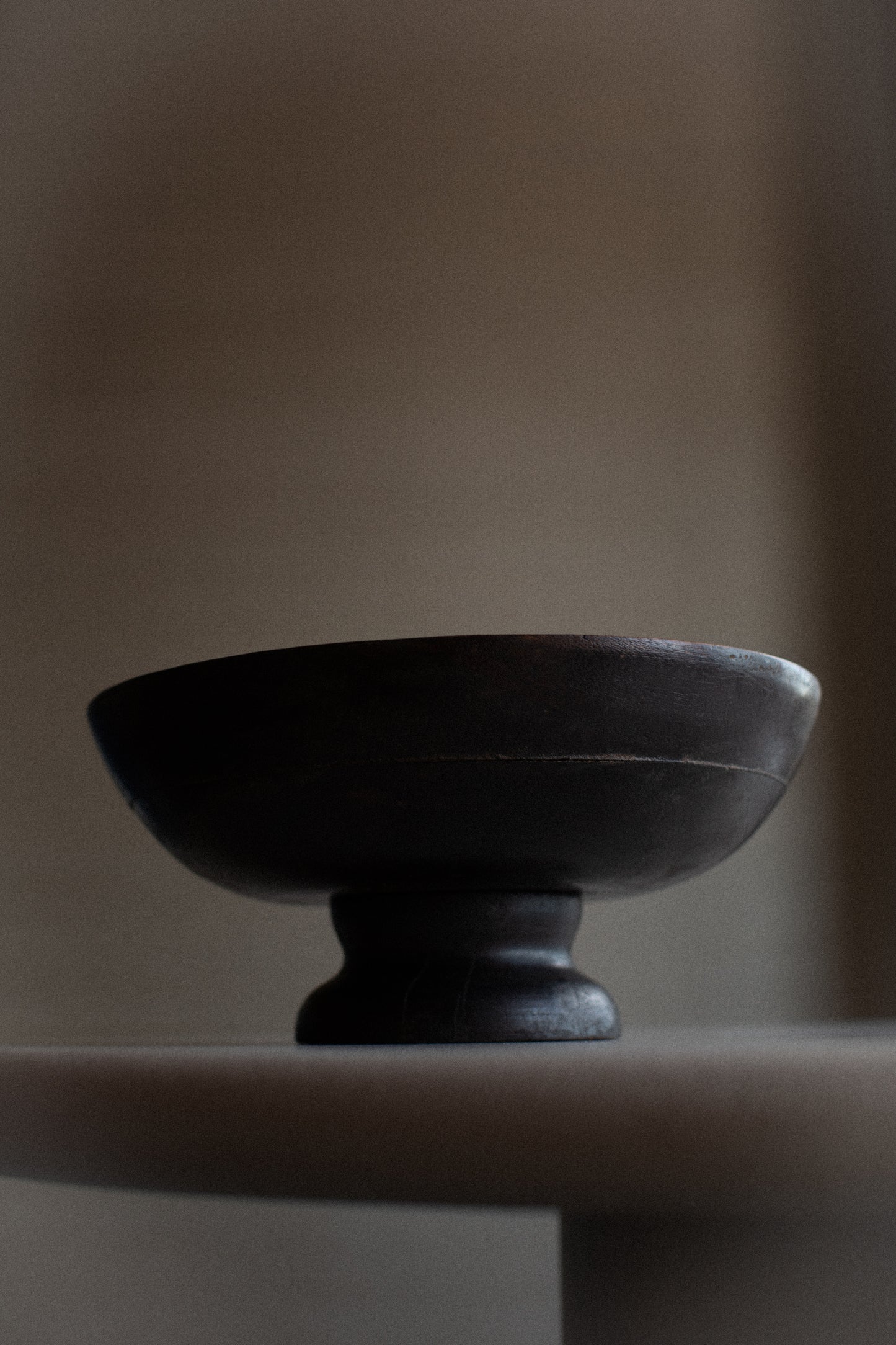 Japanese Wooden Dough Bowl