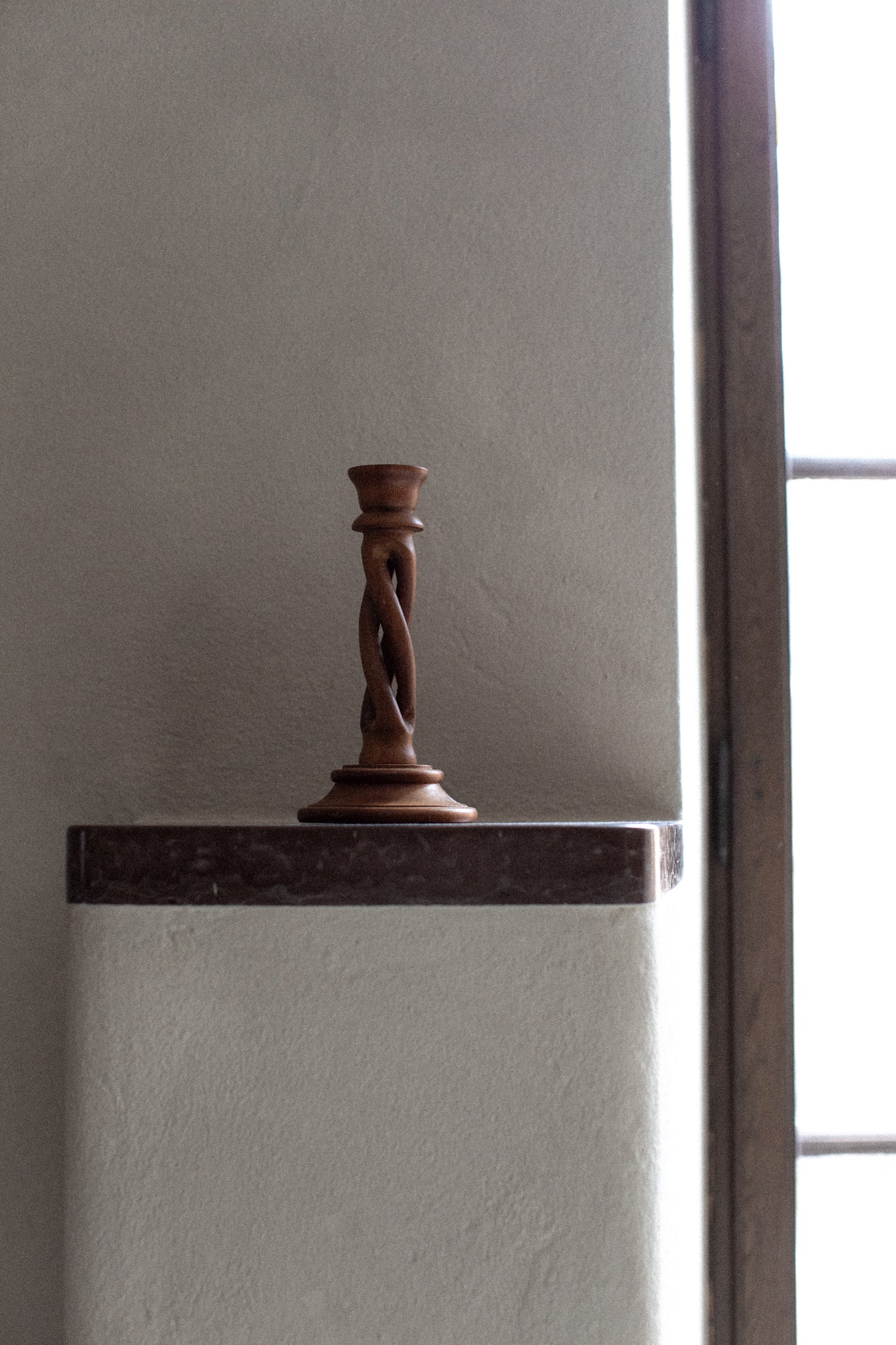 Wooden Candleholder