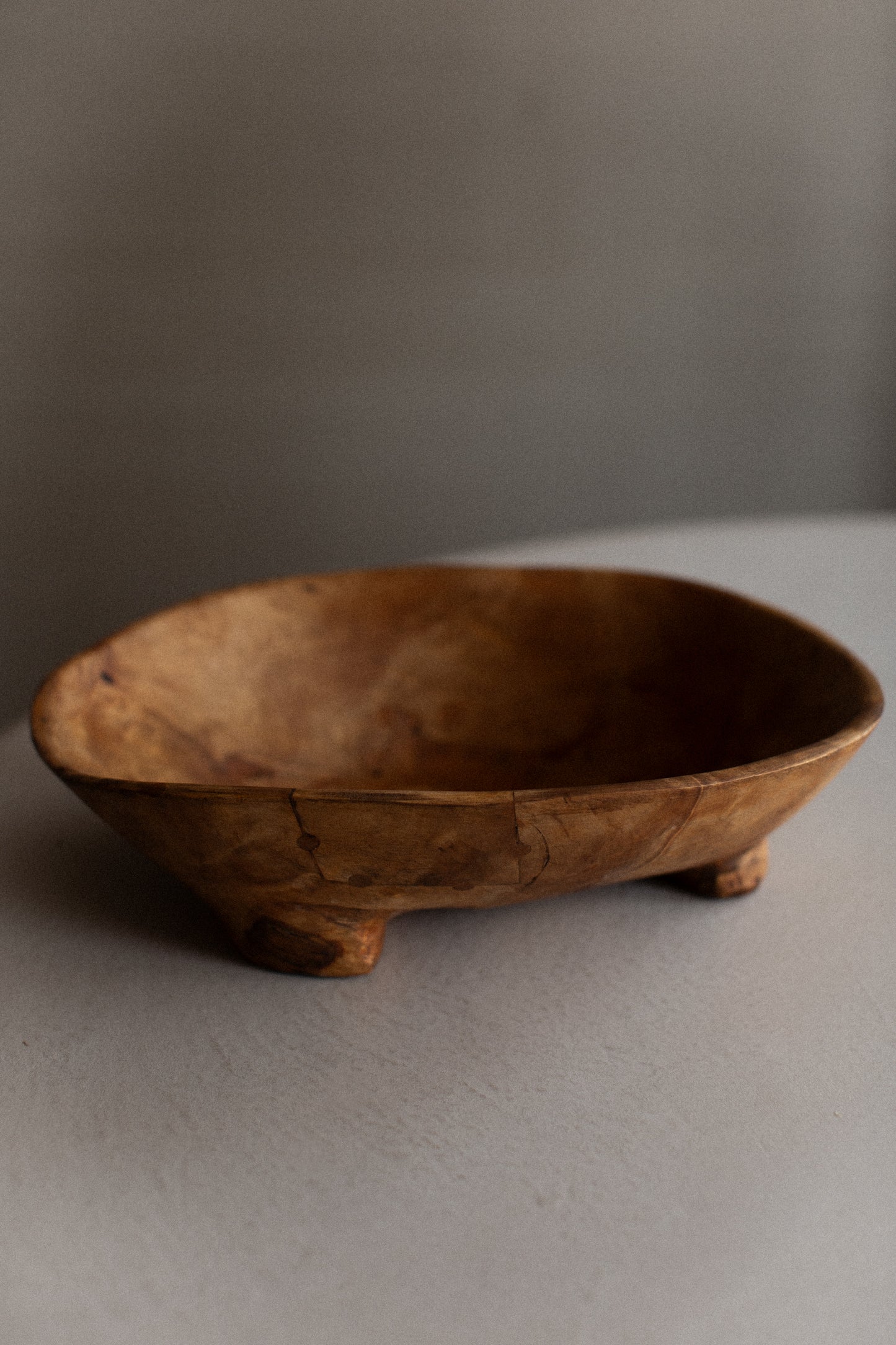 Vintage Wooden Bowl