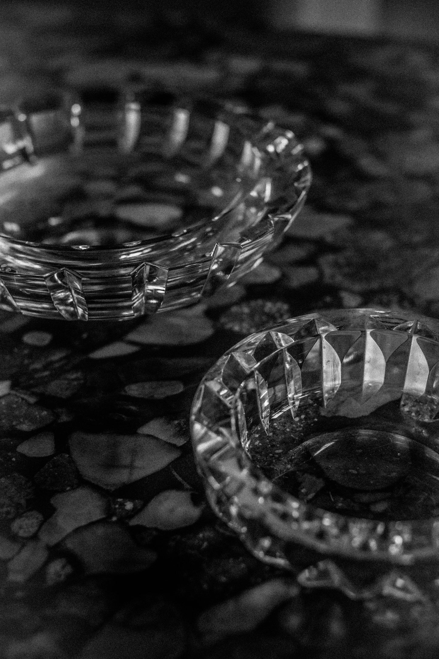 Vintage Orrefors Glass Bowls