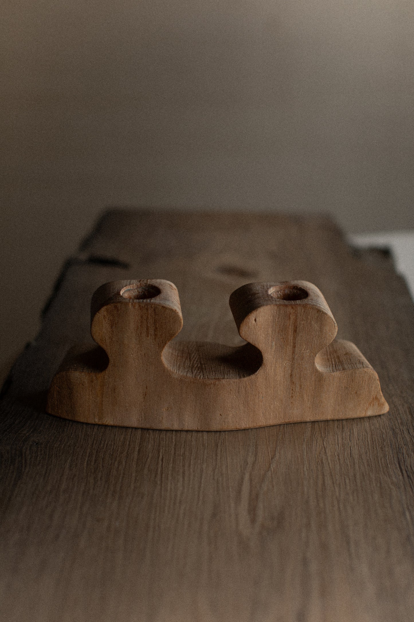 Wooden Candleholder