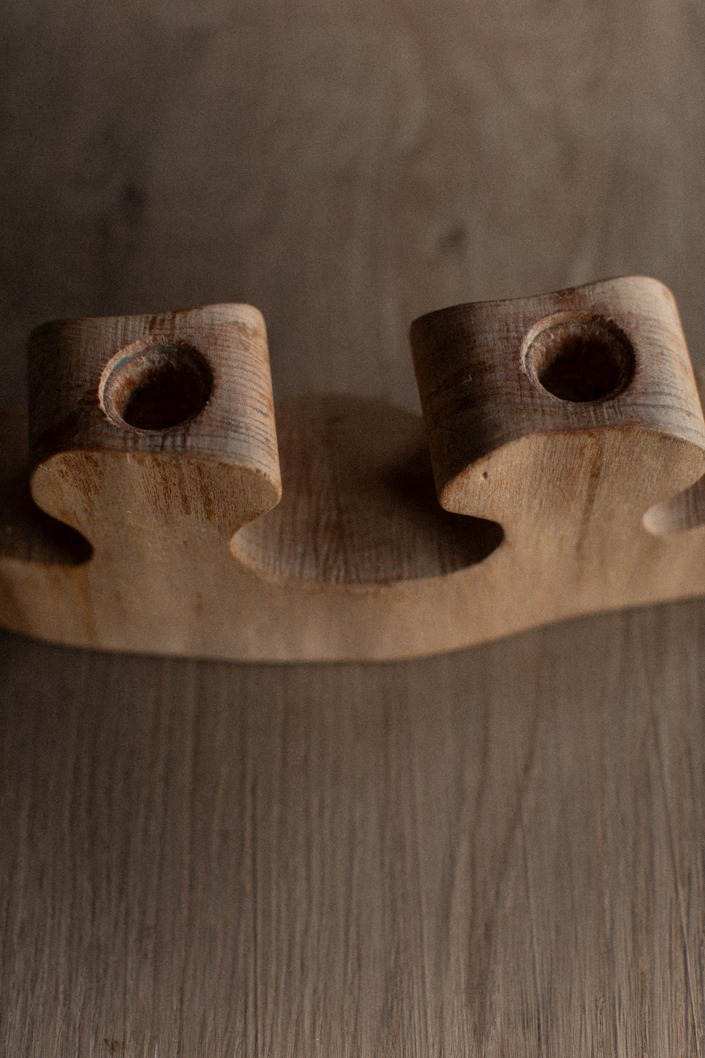 Wooden Candleholder