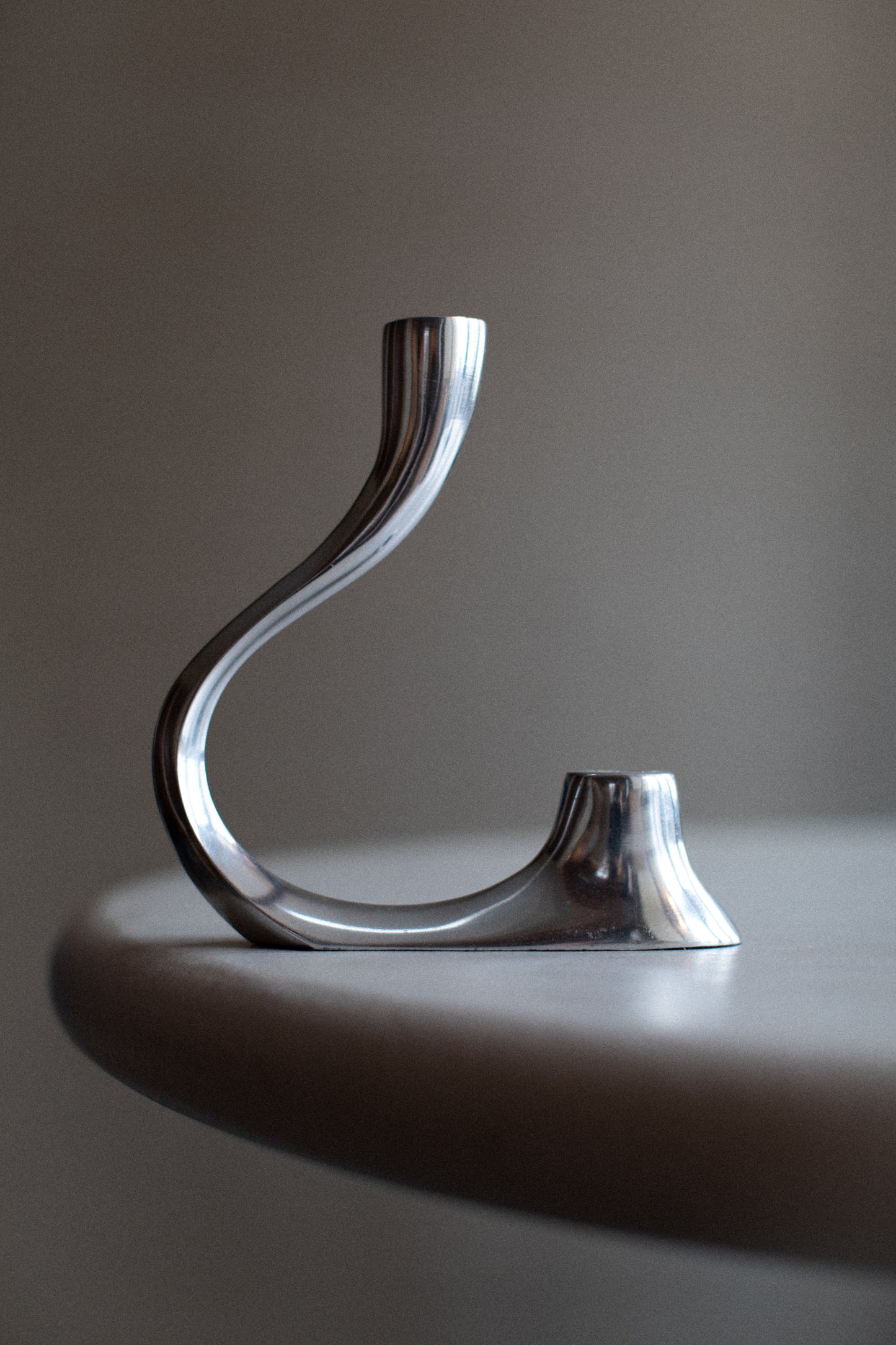 Chrome Candleholder