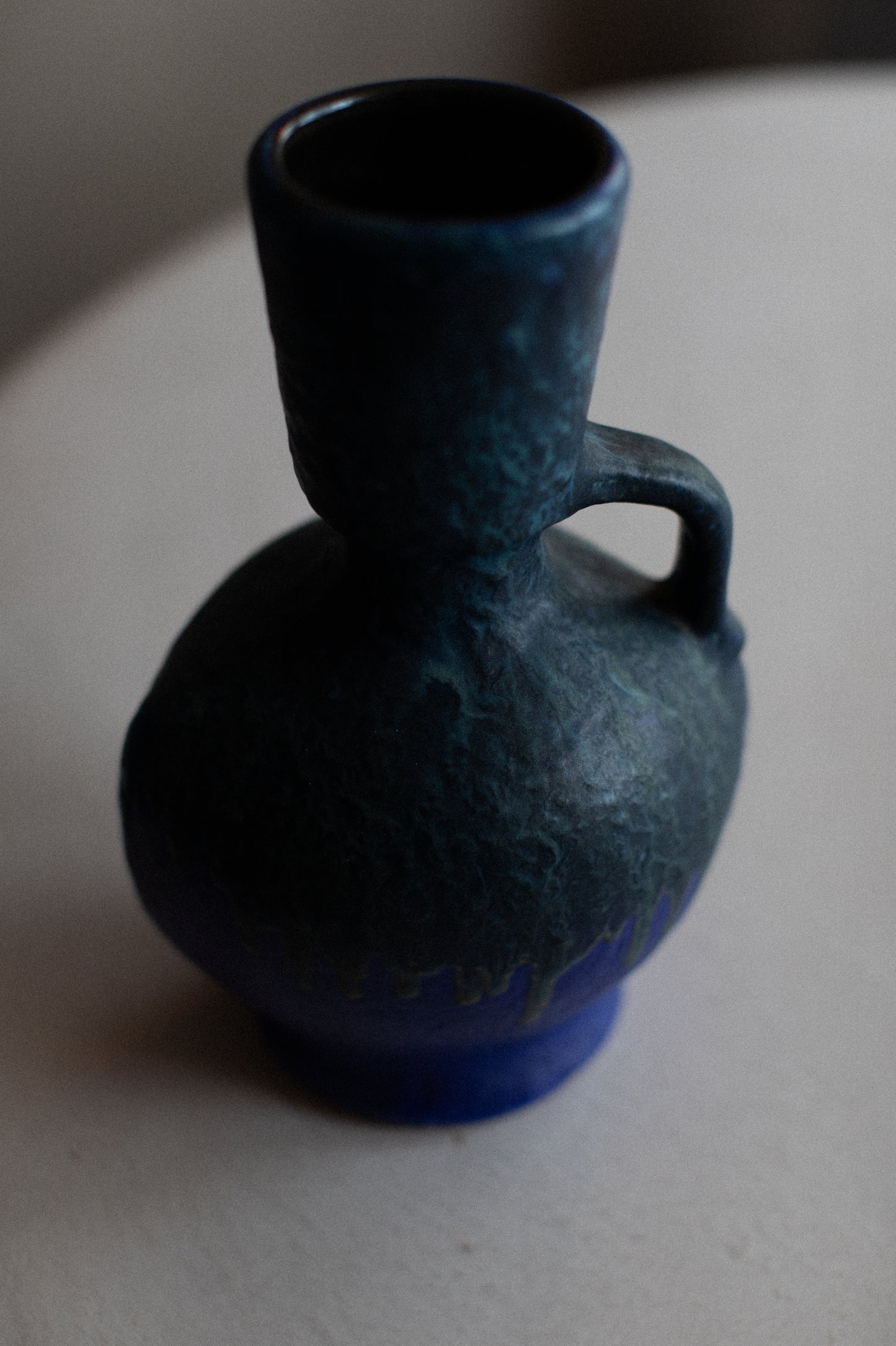 Vintage Blue Vase