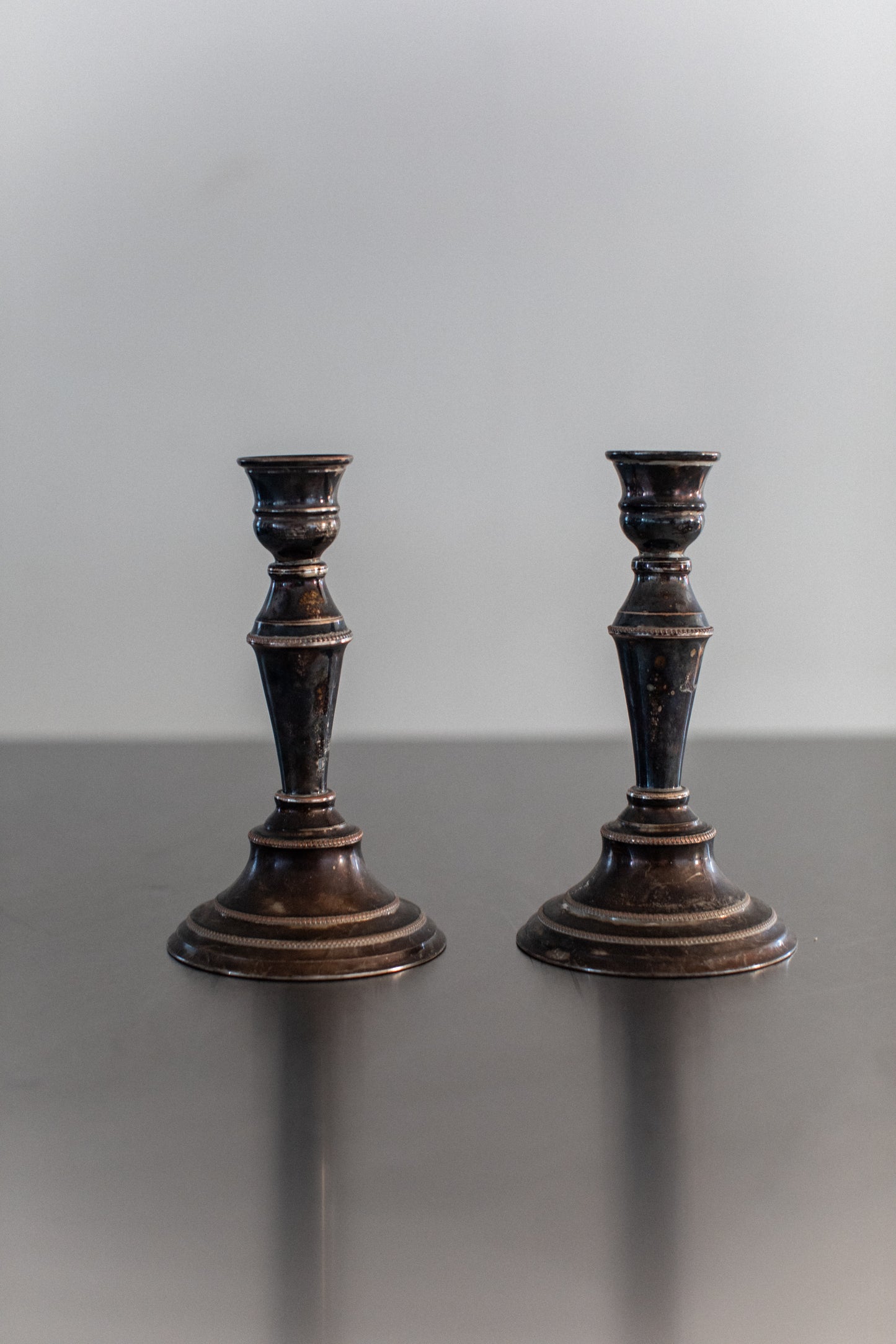 Copper Candleholders