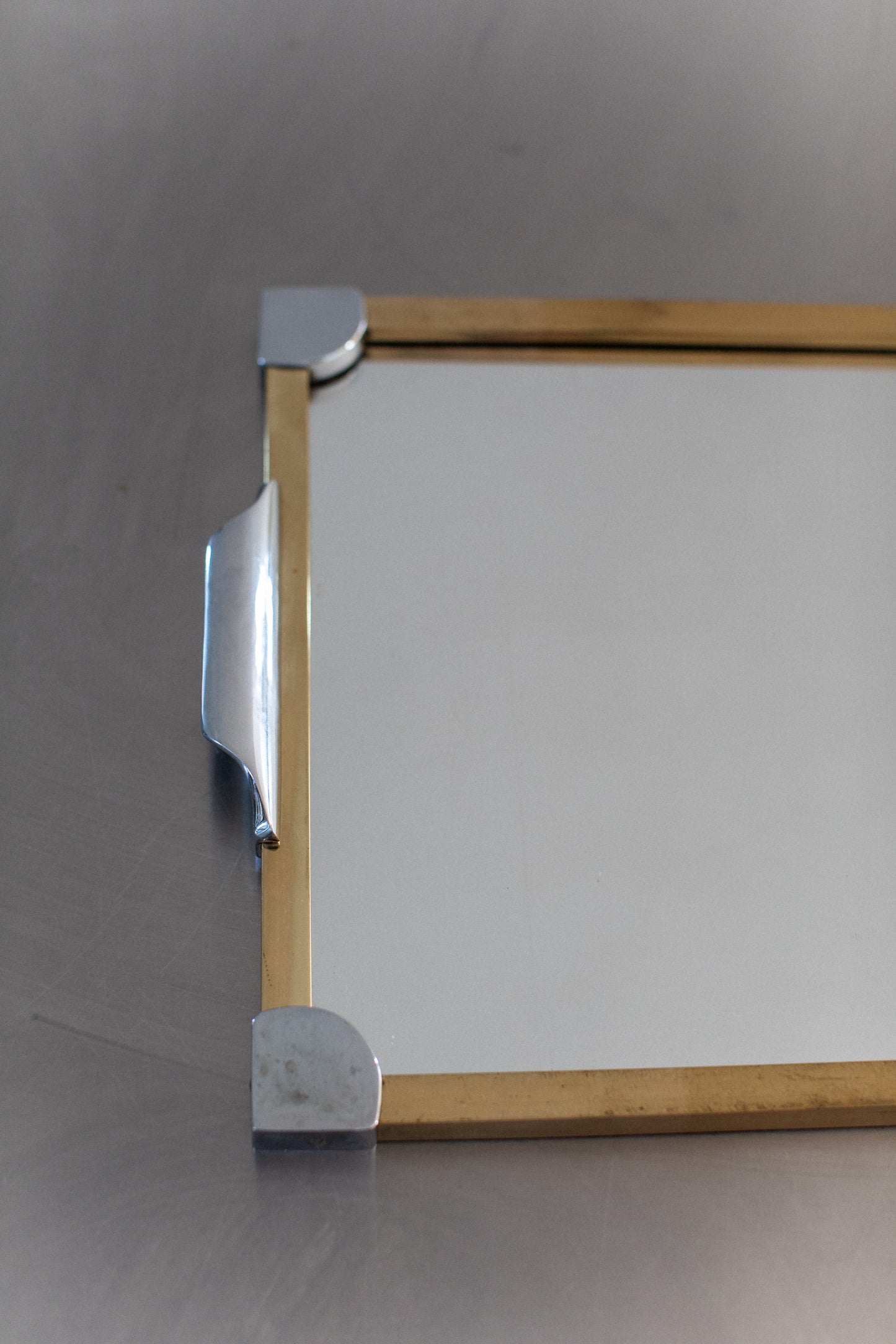 Steel Mirror Tray