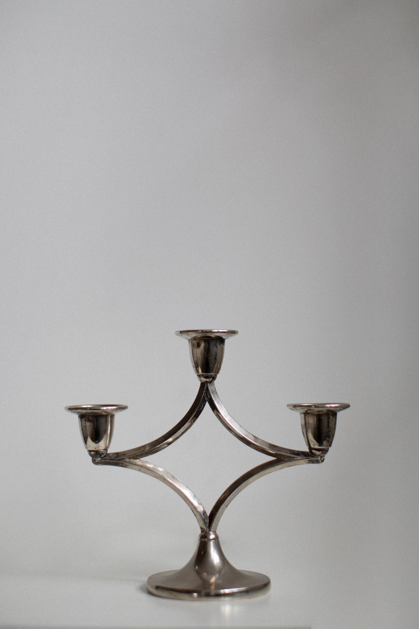 Silverplated Candleholder