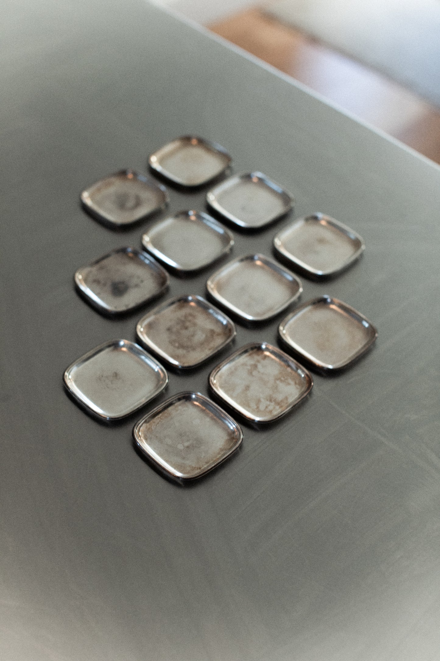 Silverplated Coasters