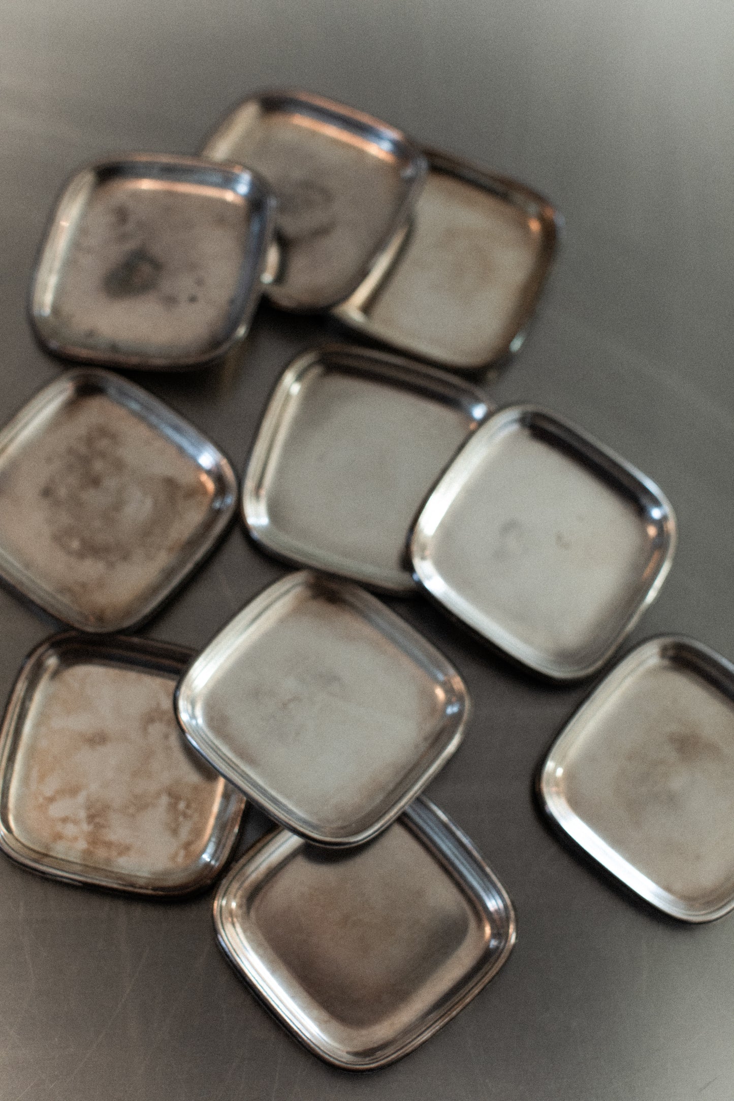 Silverplated Coasters