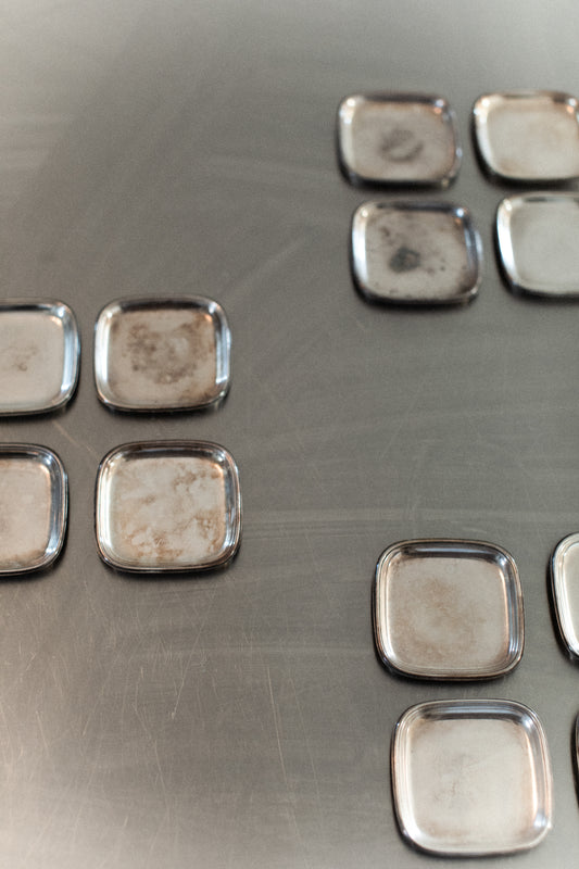 Silverplated Coasters