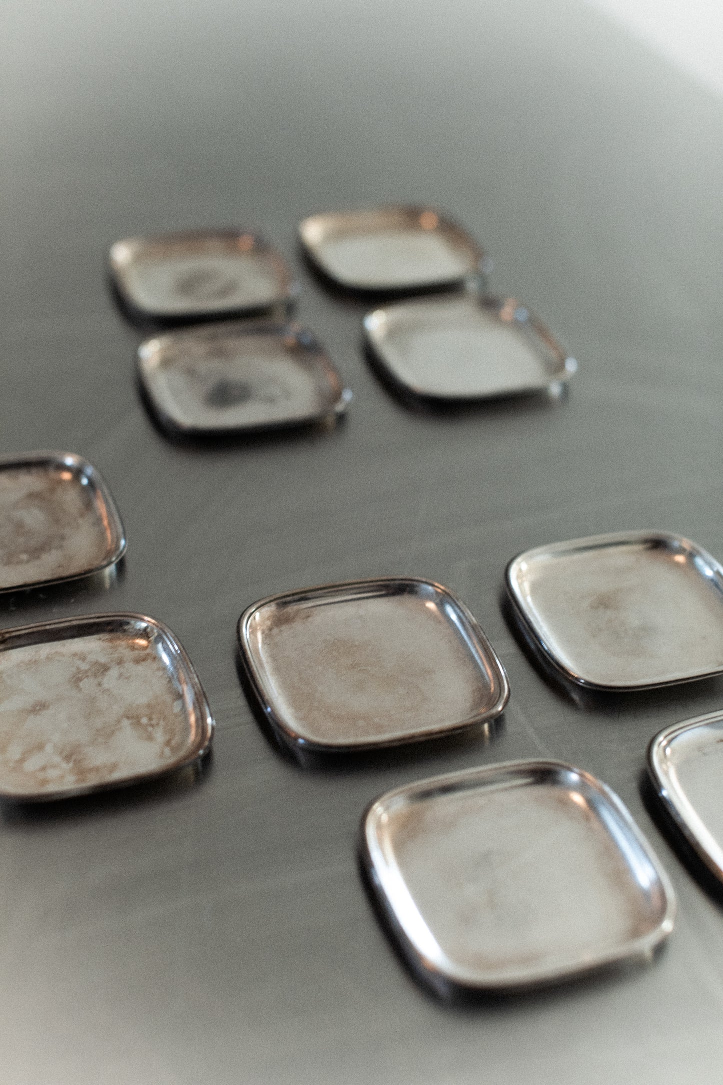 Silverplated Coasters