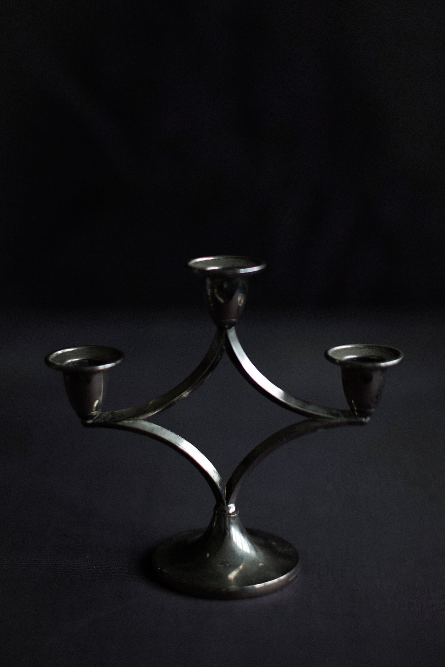 Silverplated Candleholder