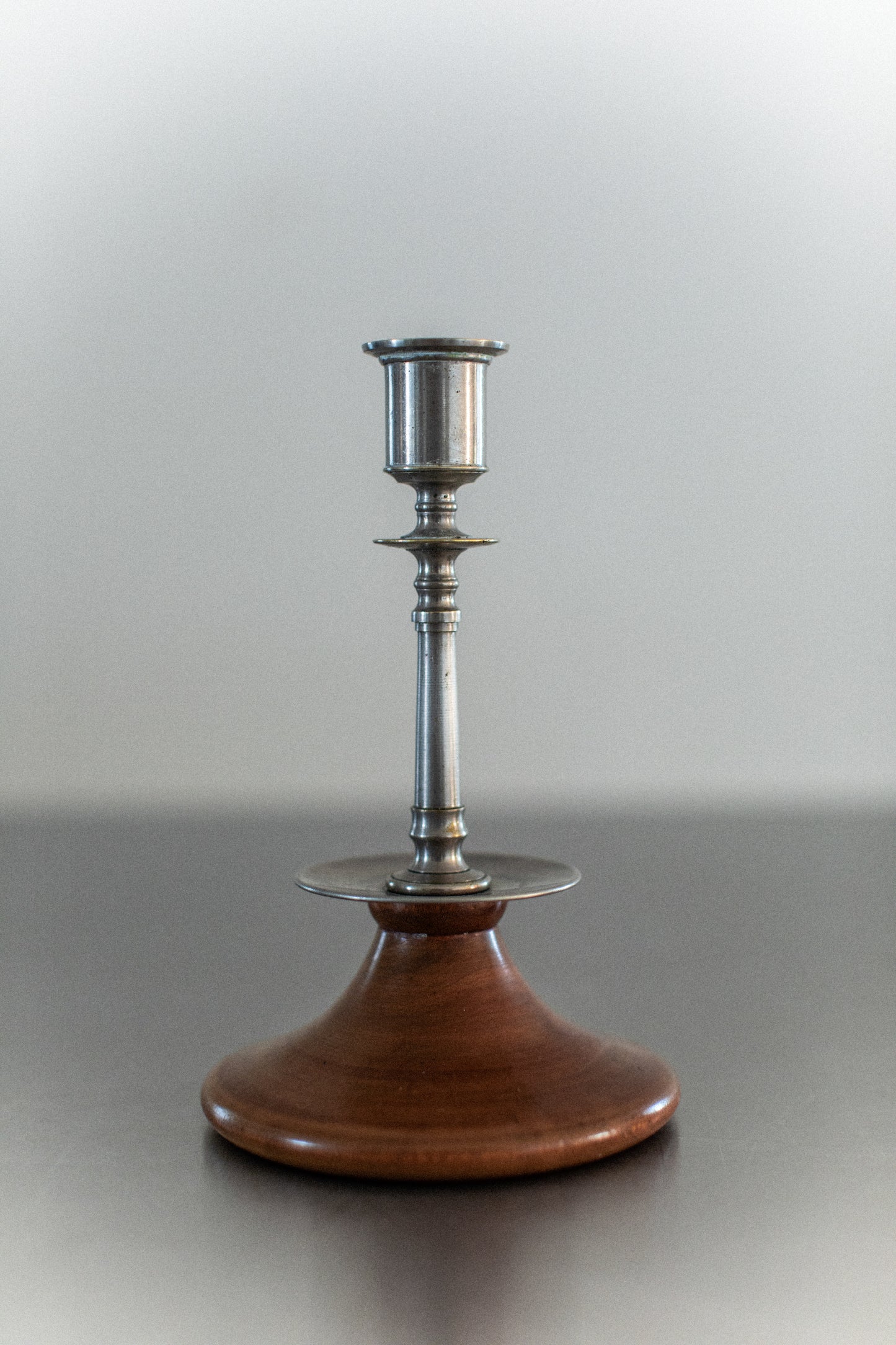 Steel & Wood Candleholders