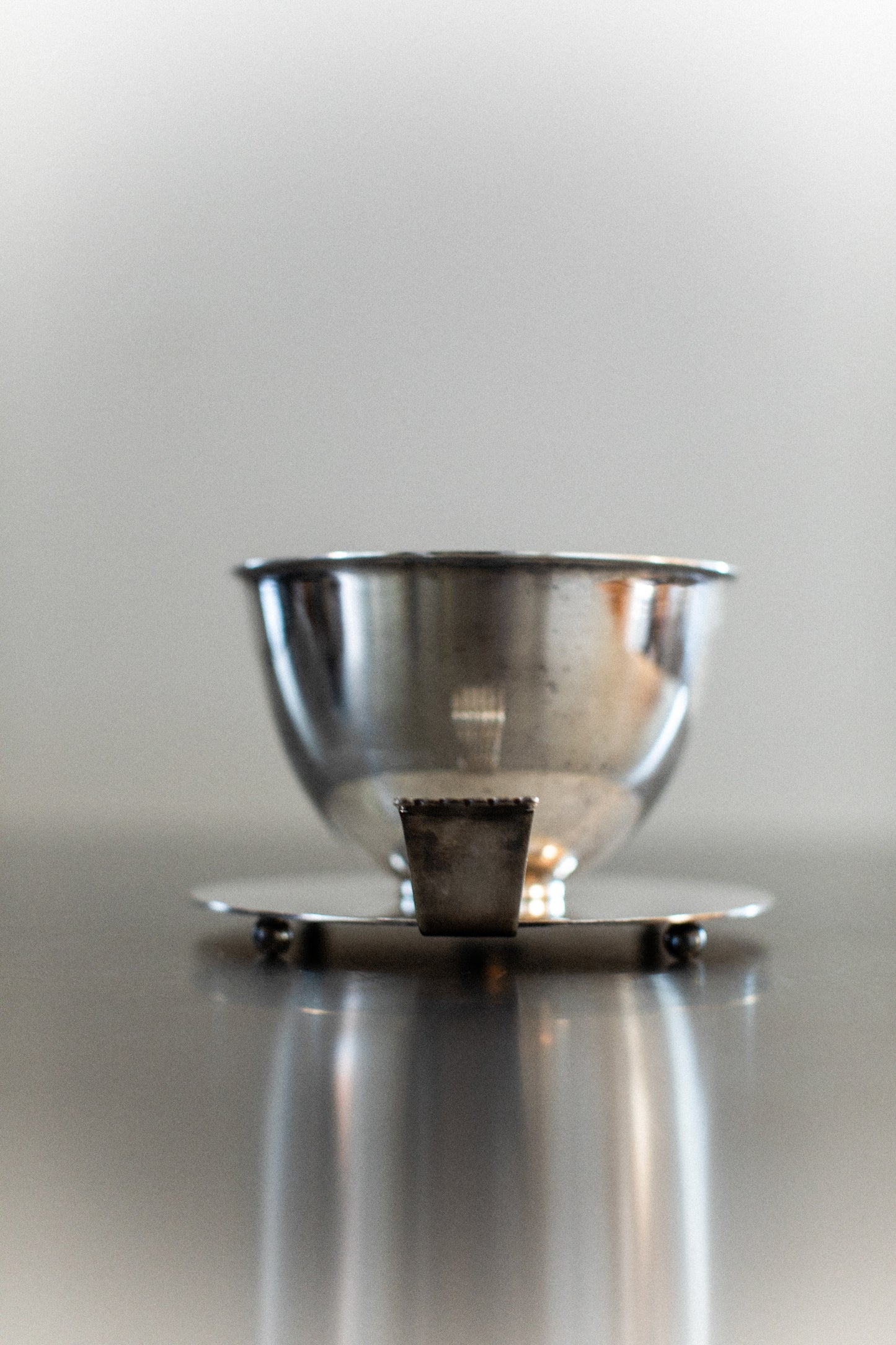 Silverplated Bowl and Sauce Pot