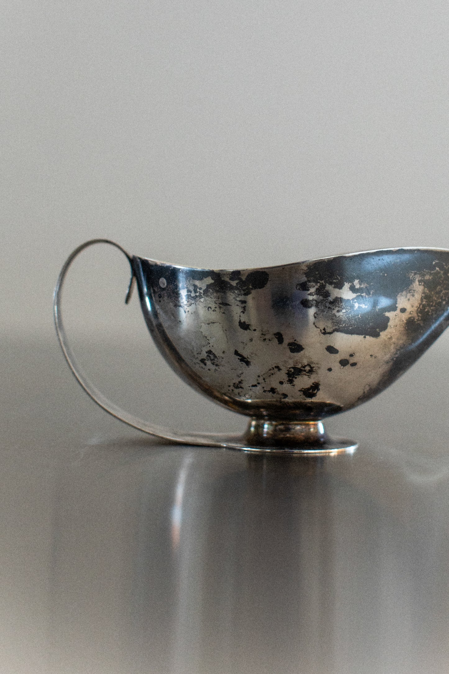 Silverplated Bowl and Sauce Pot