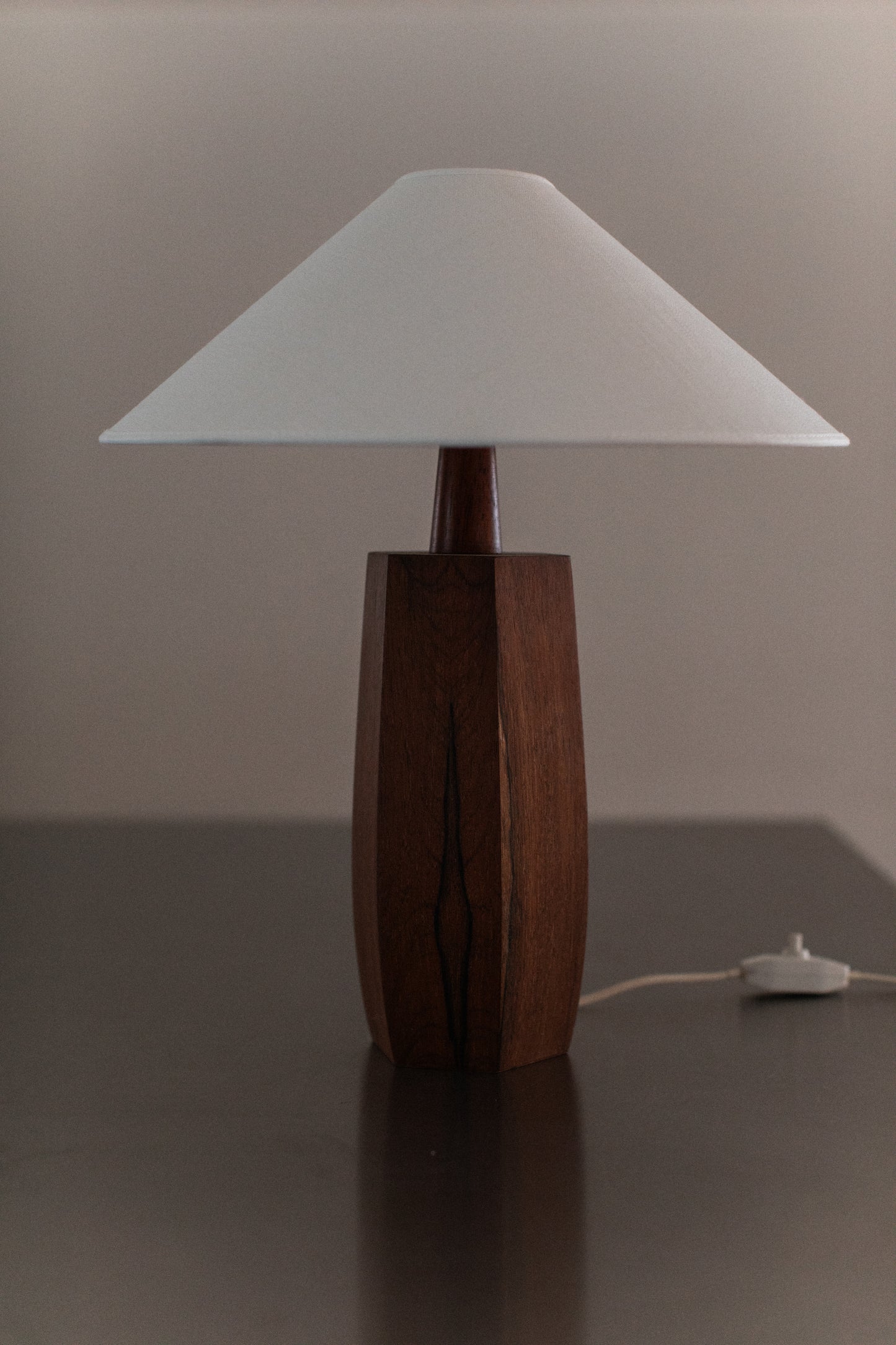 1940's Wooden Lamp