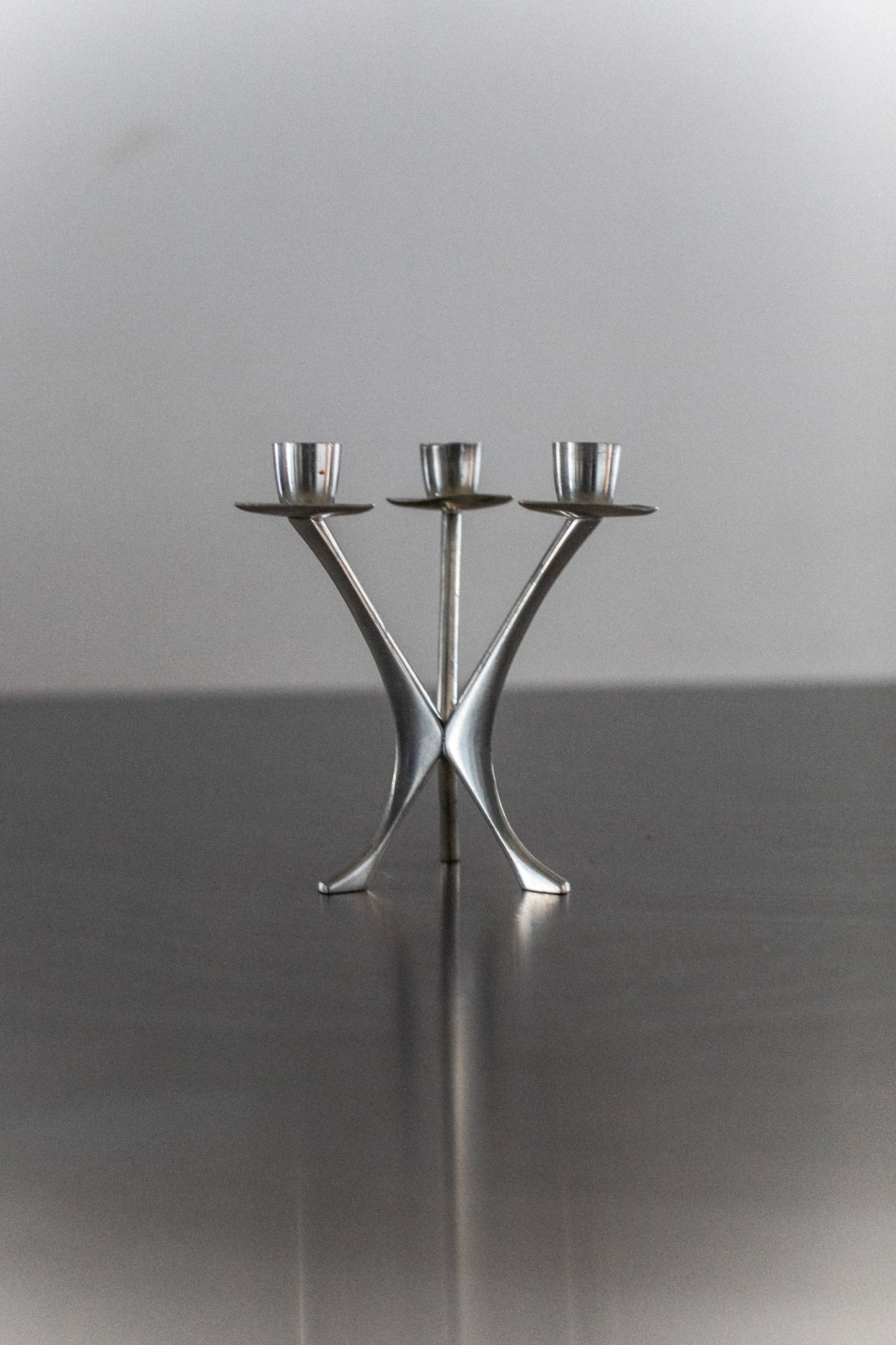 Steel Candleholder