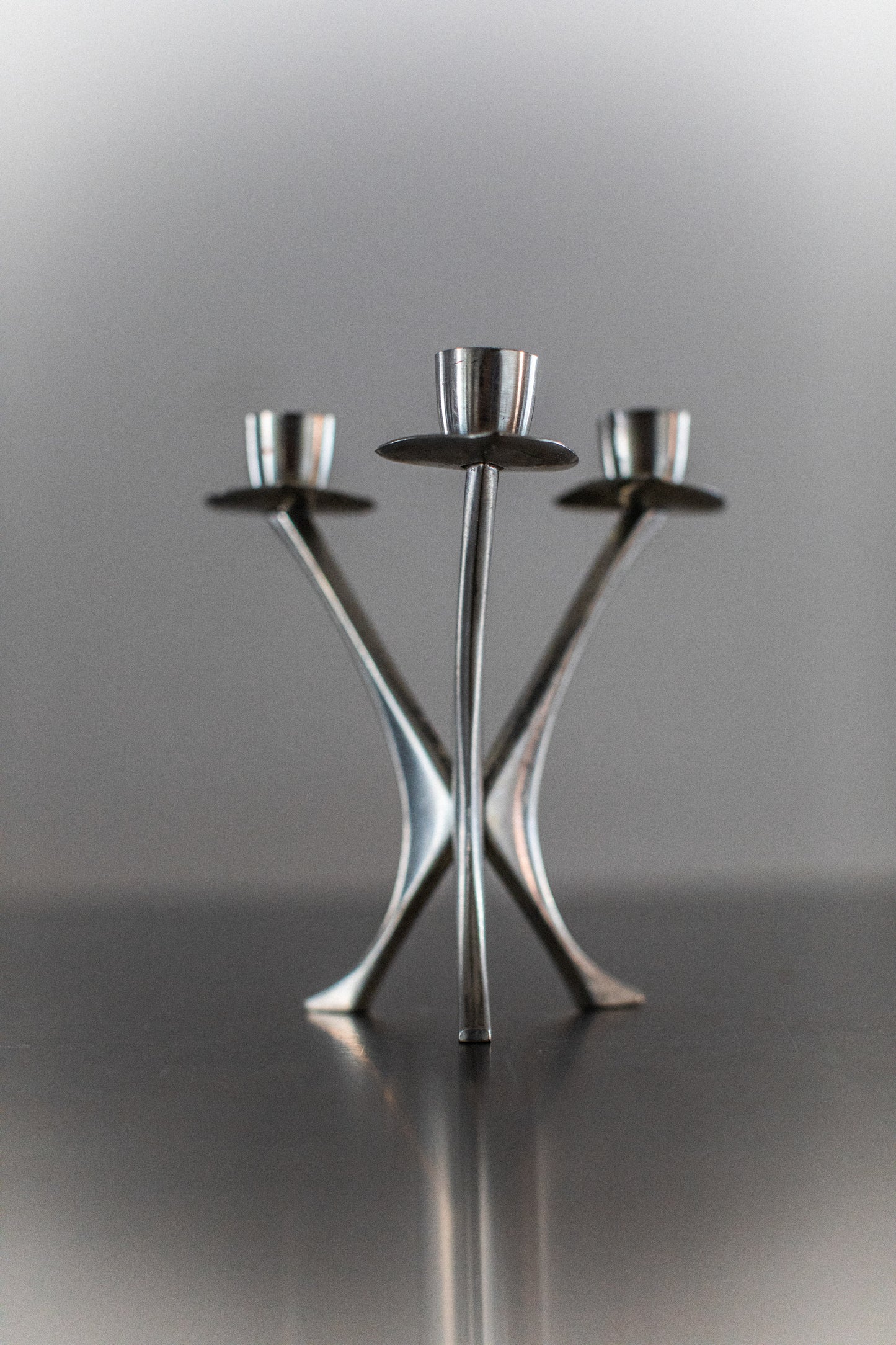 Steel Candleholder