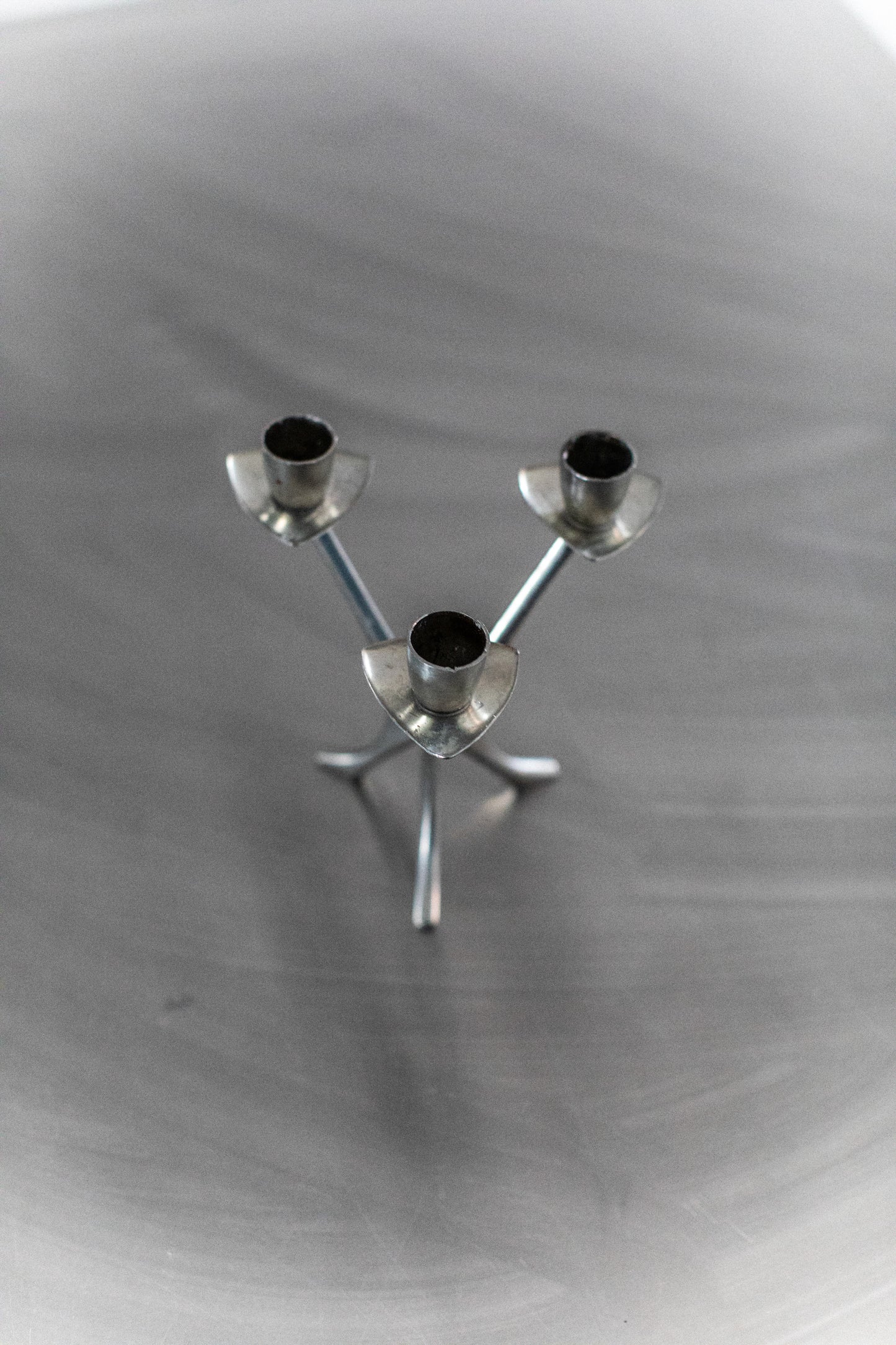 Steel Candleholder