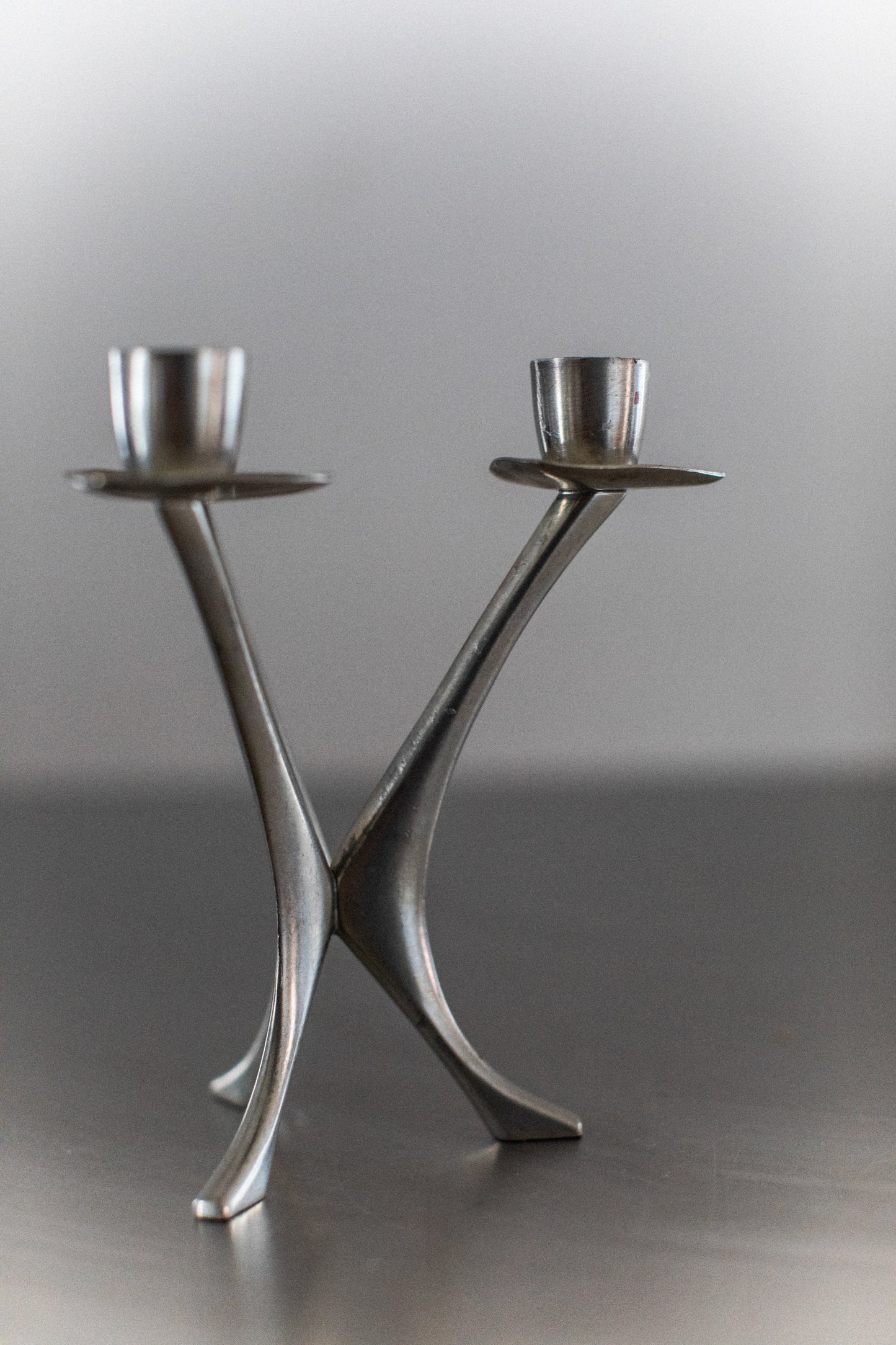 Steel Candleholder