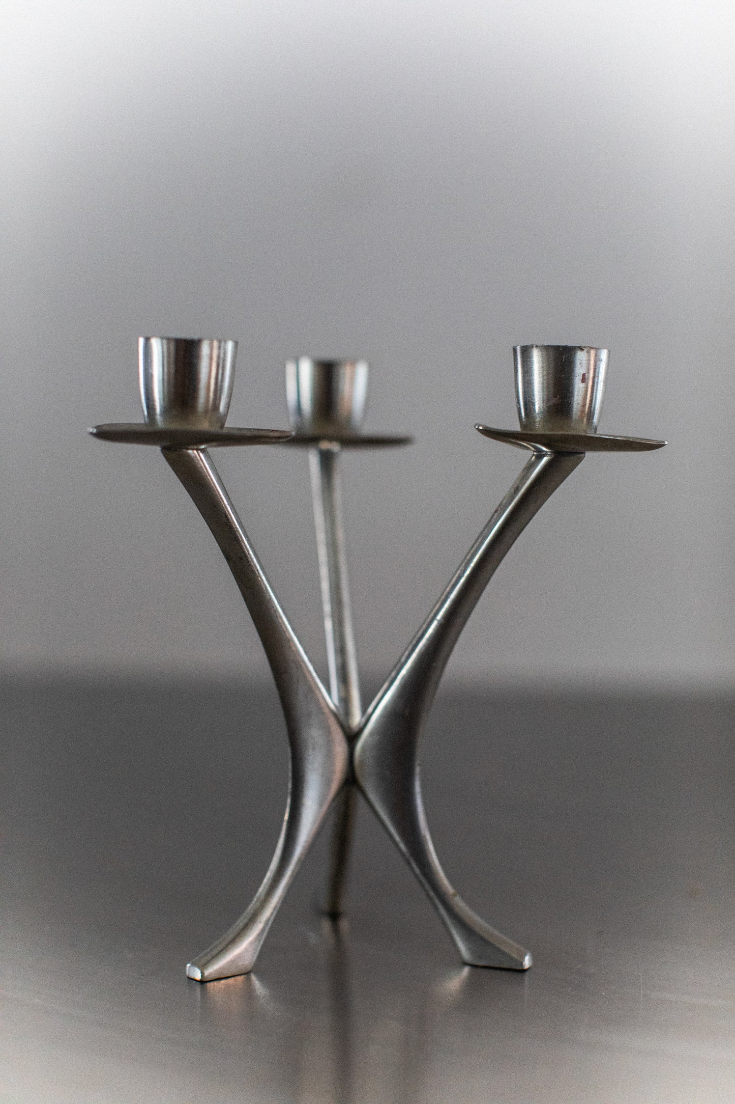 Steel Candleholder