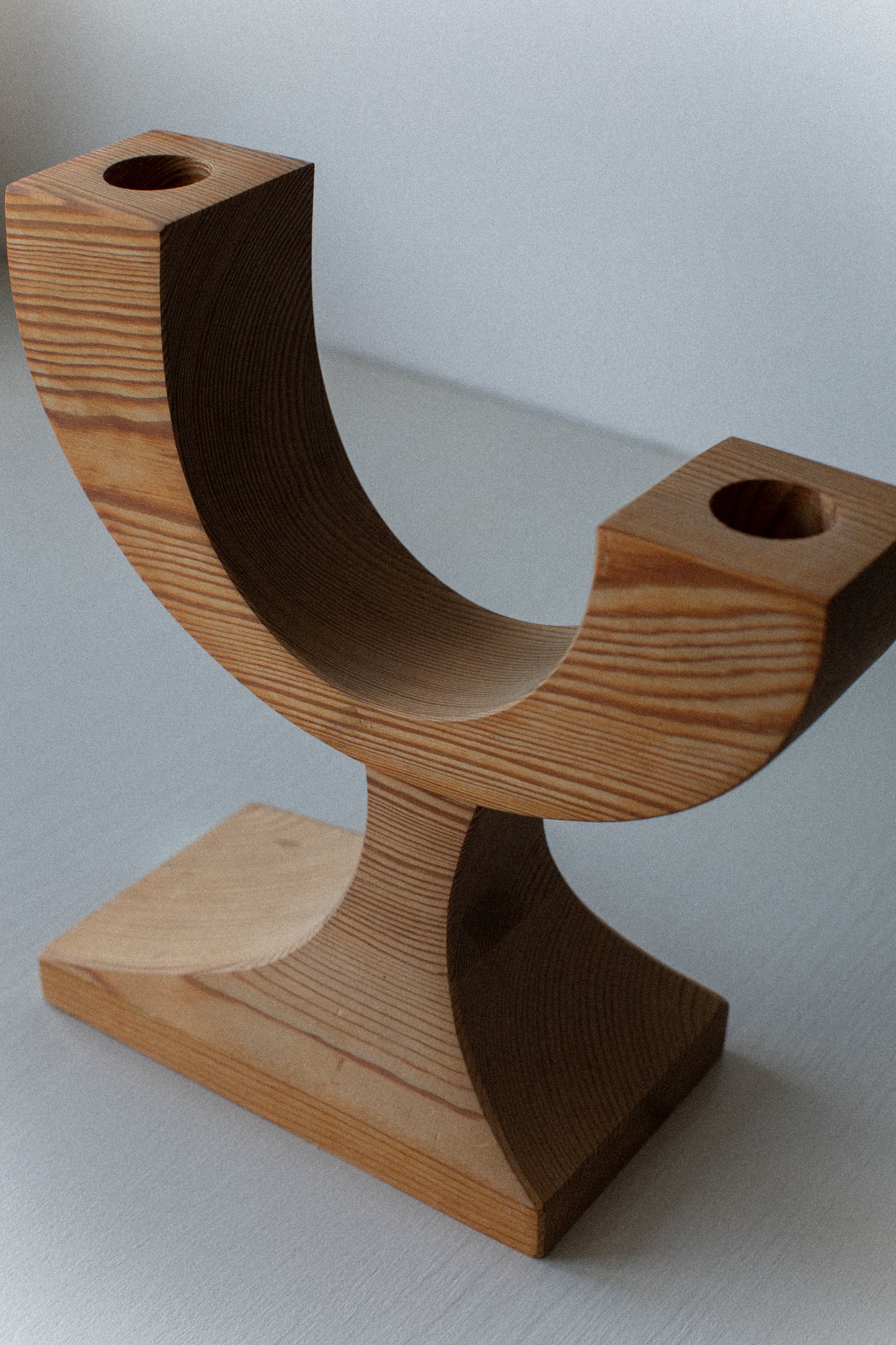 Wooden Candleholder