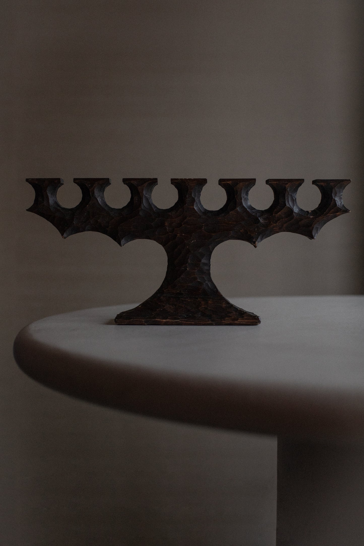 Wooden Candlestick