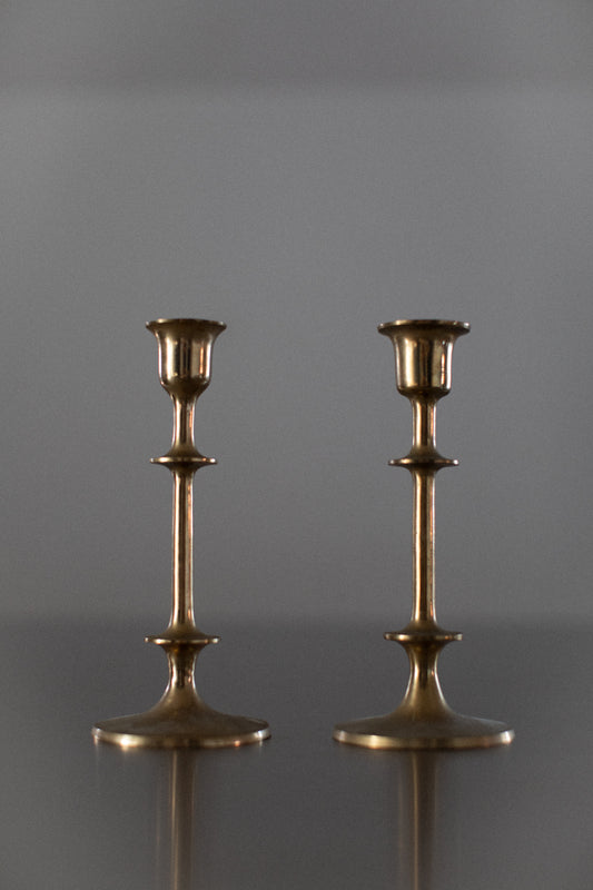 Brass Candleholders