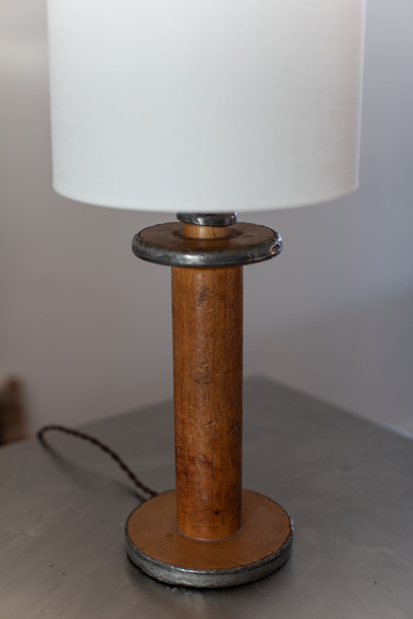 Large Mid-century Table Lamp