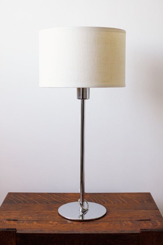 Chrome Table Lamp