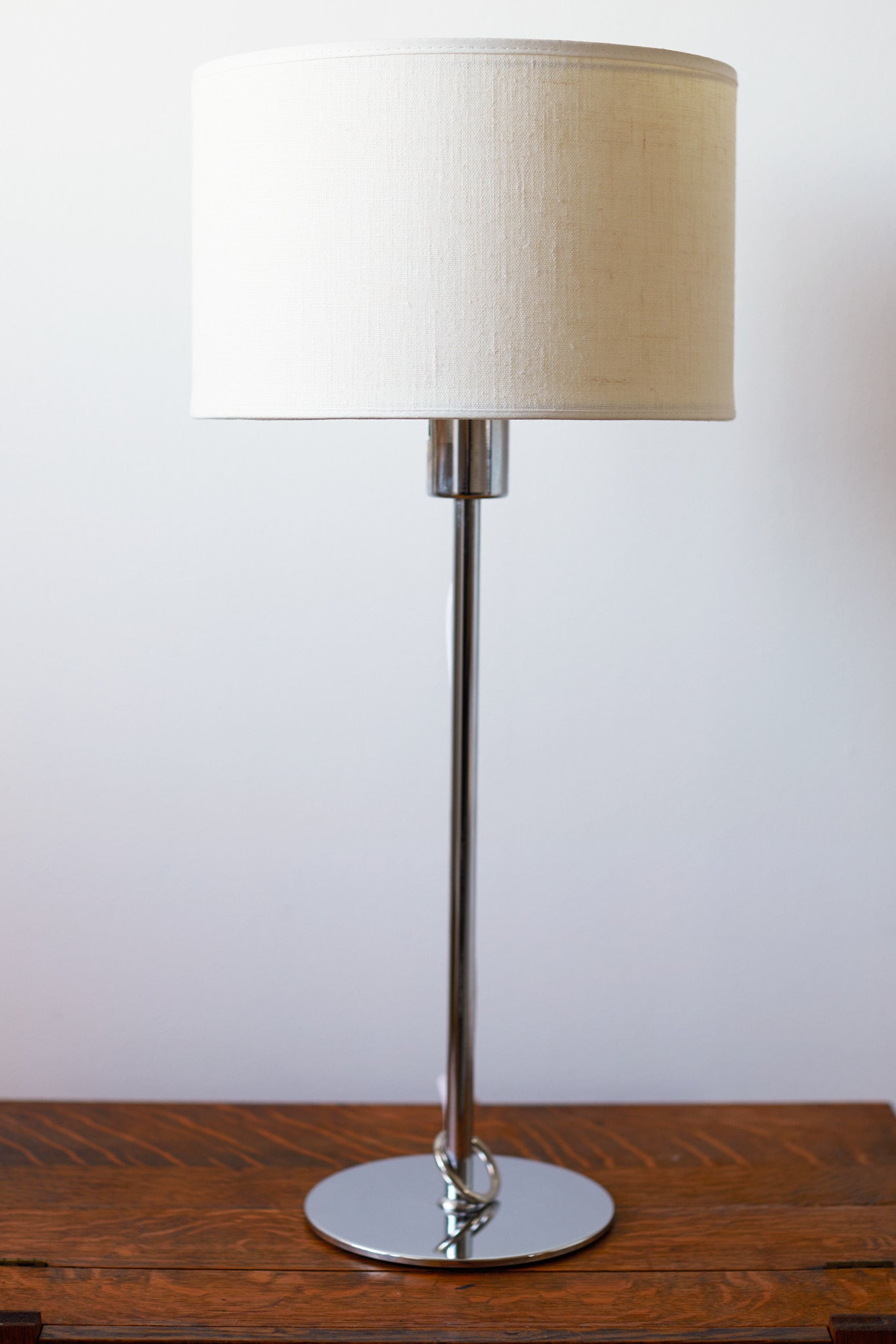 Chrome Table Lamp