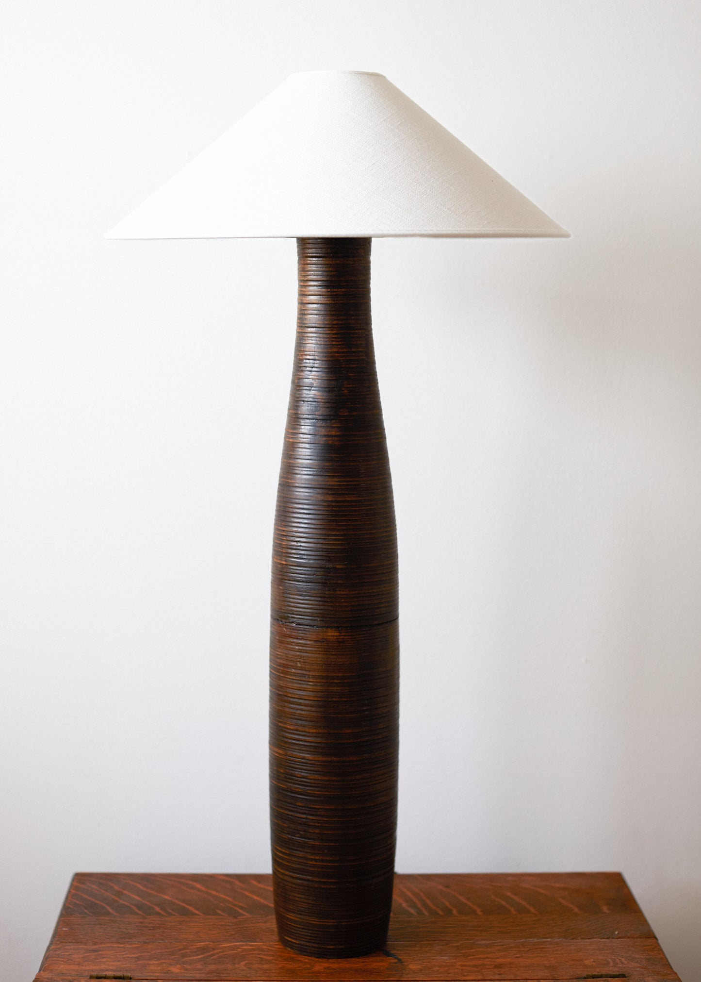 Vintage Wooden Lamp 02