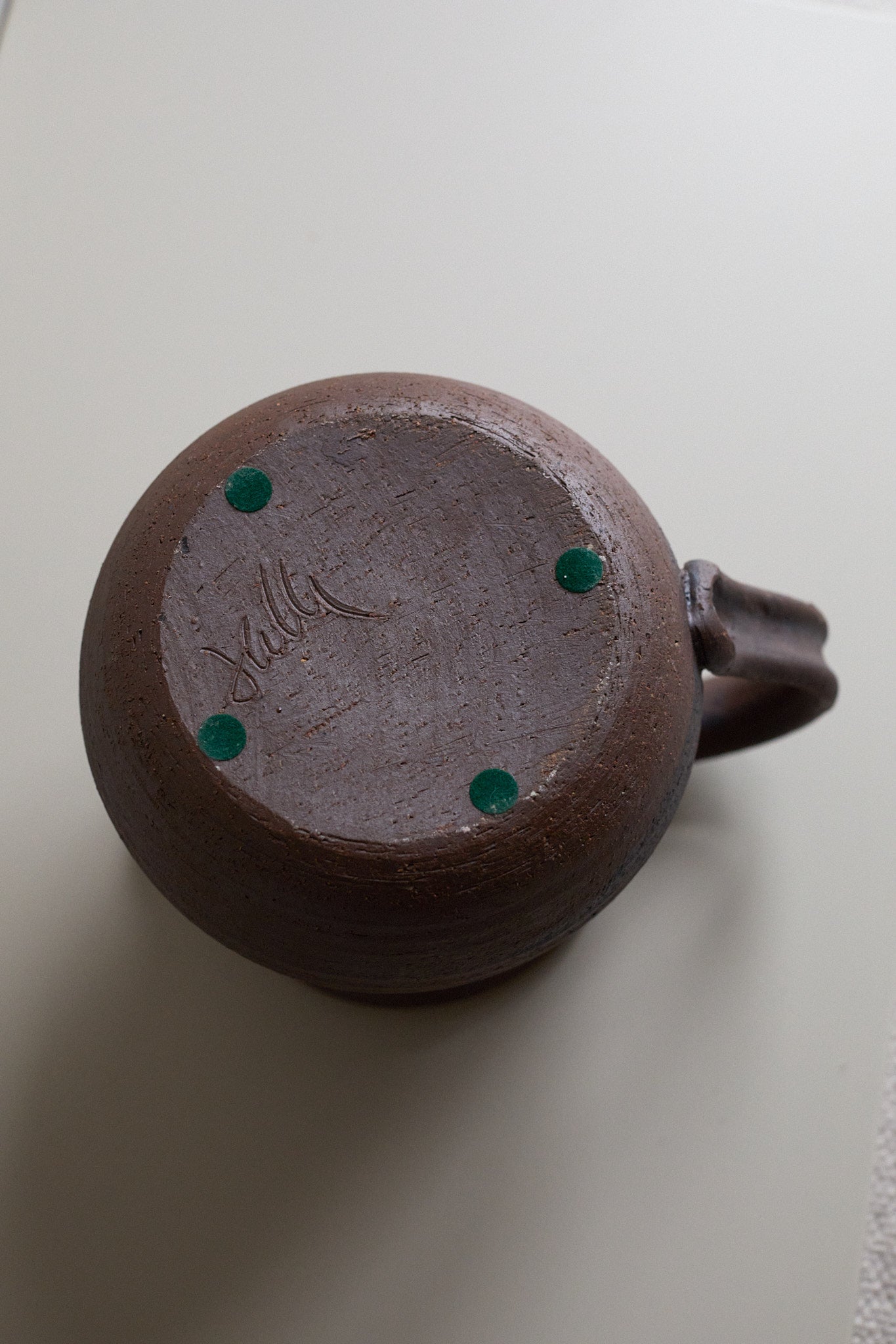 vintage ceramic pitcher and bowl