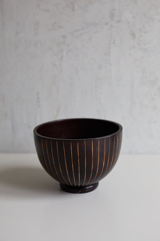 Vintage wooden bowl