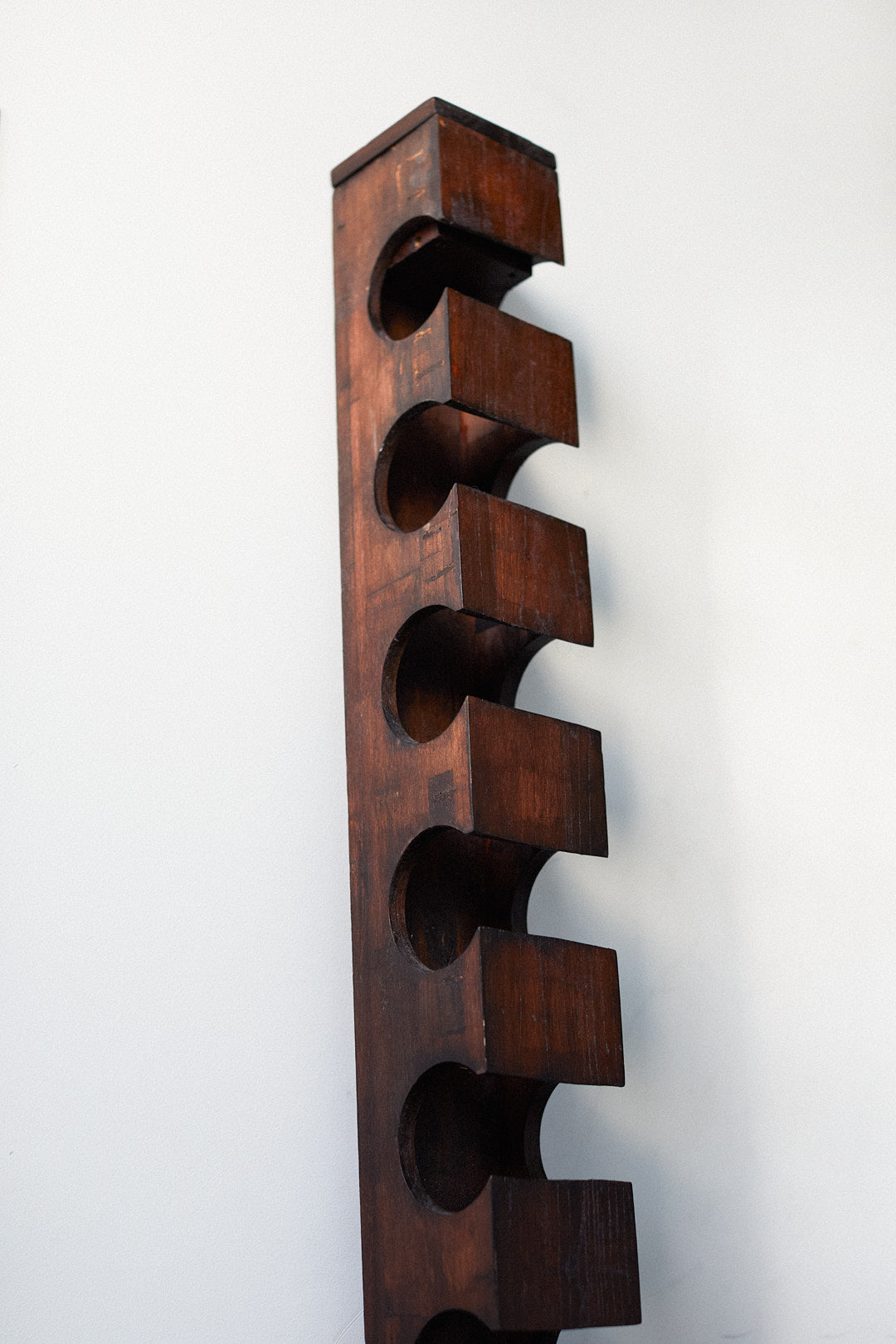 Crate and barrel wall wine online rack