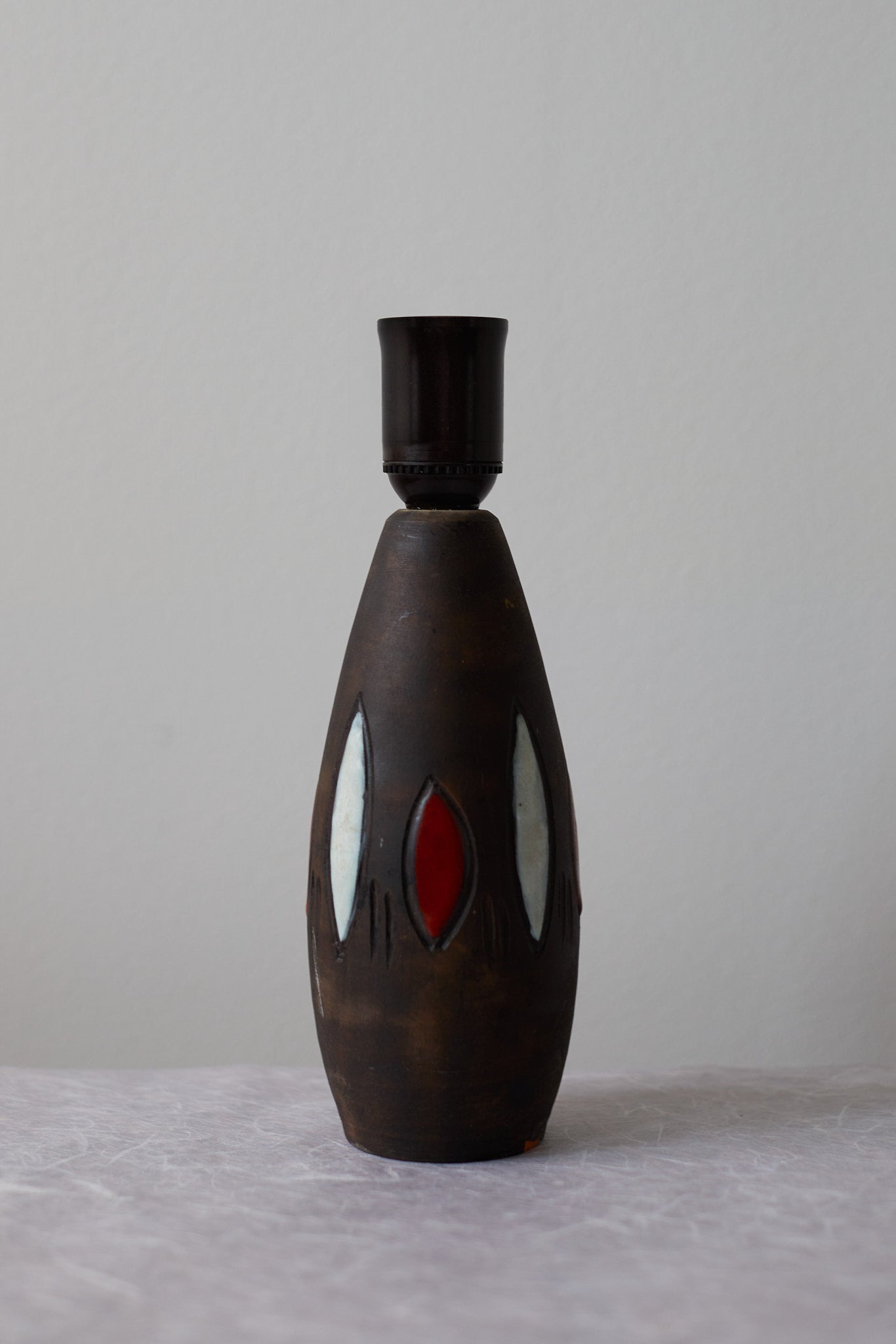 Small vintage ceramic lamp base from Tilgmans Keramik