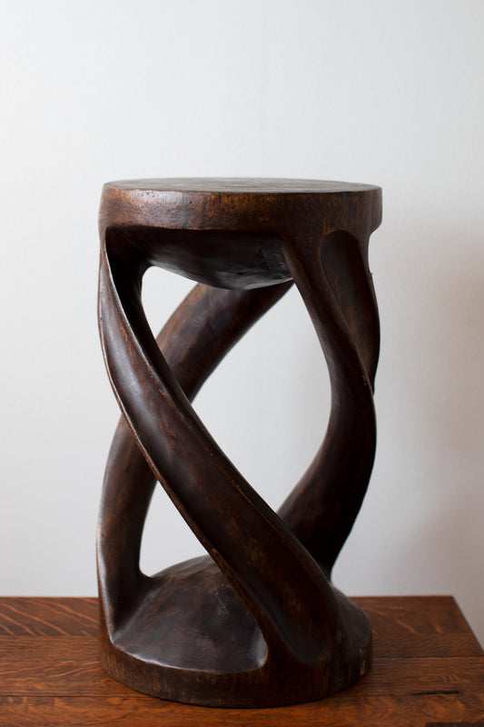 Vintage Twisted Stool